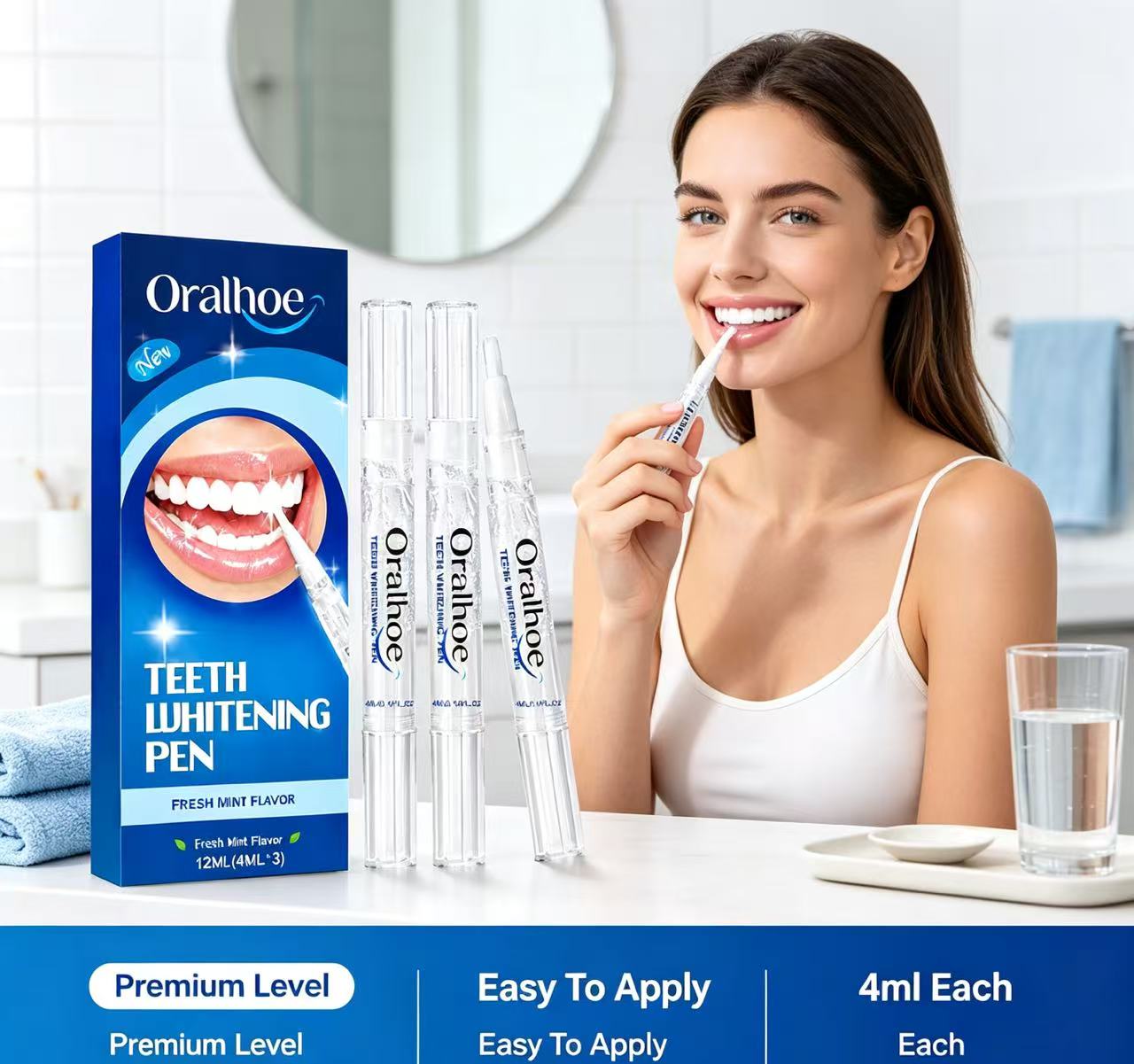 Oralhoe Zahnaufhellungsstift,  – Teeth Whitening Pens Bewertung und Preis